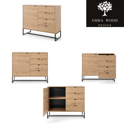 Komoda Dąb Loft